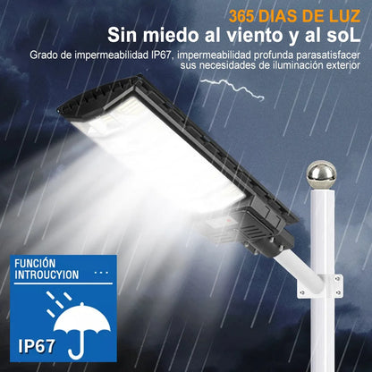 LÁMPARA SOLAR 1500W | ILUMINACIÓN EXTREMA SIN CABLES NI FACTURA DE LUZ