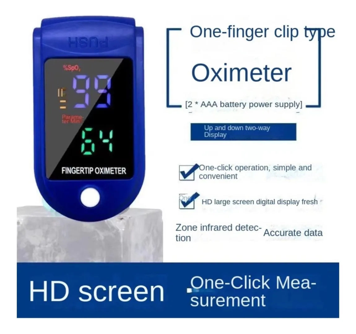 Kit Monitor de Presión para Brazo | Oxímetro Digital | Termómetro y Accesorios