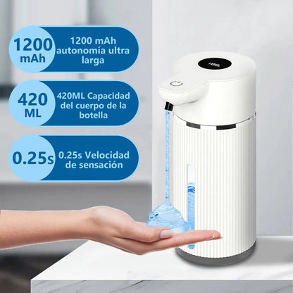 Dispensador de Jabón Automático | Sensor Inteligente | Batería USB-C de 150 Días