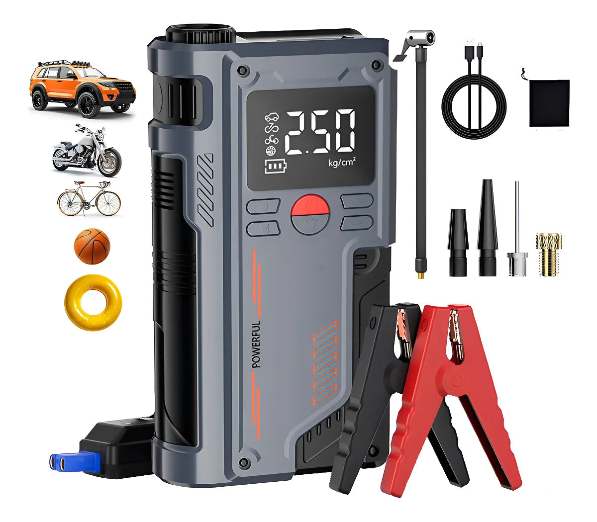RescueMax™: El cargador inteligente que revive tu auto